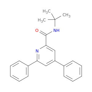 2-Pyridinecarboxamide, N-(1,1-dimethylethyl)-4,6-diphenyl-