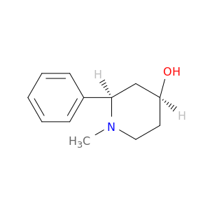 4-Piperidinol, 1-methyl-2-phenyl-, cis-