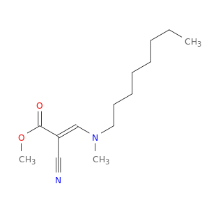 METHYL (E)-2-CYANO-3-(METHYL-OCTYL-AMINO)PROP-2-ENOATE