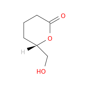 2H-Pyran-2-one, tetrahydro-6-(hydroxymethyl)-, (S)-
