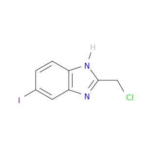 1H-Benzimidazole, 2-(chloromethyl)-5-iodo-