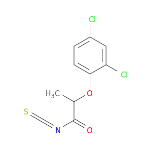 Propanoyl isothiocyanate, 2-(2,4-dichlorophenoxy)-