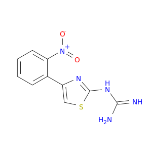 Guanidine, [4-(2-nitrophenyl)-2-thiazolyl]-