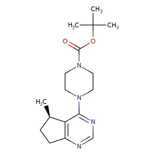 (R)-tert-Butyl 4-(5-methyl-6,7-dihydro-5H-cyclopenta[d]pyrimidin-4-yl)piperazine-1-carboxylate