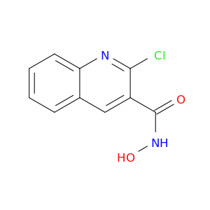 3-Quinolinecarboxamide, 2-chloro-N-hydroxy-