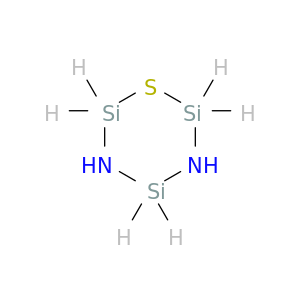 1-Thia-3,5-diaza-2,4,6-trisilacyclohexane(8CI,9CI)
