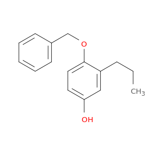 4-phenylmethoxy-3-propylphenol