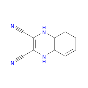 2,3-Quinoxalinedicarbonitrile, 1,4,4a,5,6,8a-hexahydro-