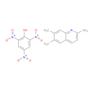 Quinoline, 2,6,7-trimethyl-, compd. with 2,4,6-trinitrophenol (1:1)