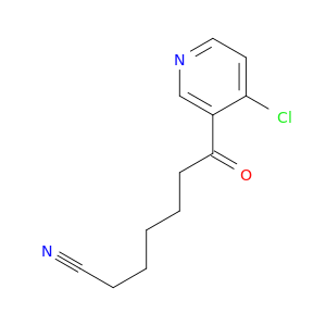7-(4-CHLORO-PYRIDIN-3-YL)-7-OXOHEPTANENITRILE