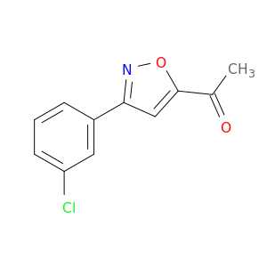 Ethanone,1-[3-(3-chlorophenyl)-5-isoxazolyl]-