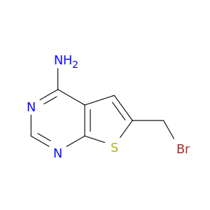 6-(溴甲基)Thieno[2,3-D]嘧啶-4-胺
