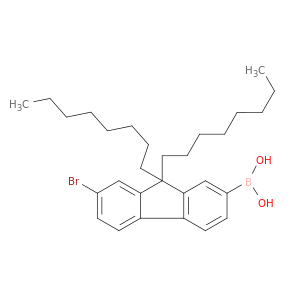 Boronic acid, (7-bromo-9,9-dioctyl-9H-fluoren-2-yl)-