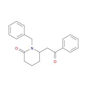 2-Piperidinone, 6-(2-oxo-2-phenylethyl)-1-(phenylmethyl)-