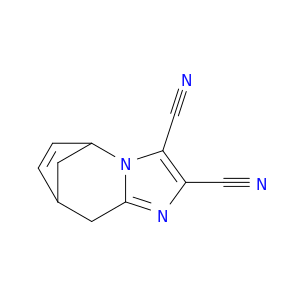 5,8-Methano-5H-imidazo[1,2-a]azepine-2,3-dicarbonitrile, 8,9-dihydro-