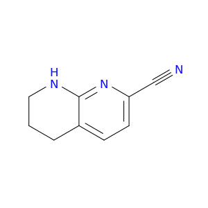 5,6,7,8-tetrahydro-1,8-naphthyridine-2-carbonitrile