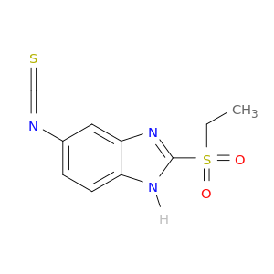 1H-Benzimidazole, 2-(ethylsulfonyl)-5-isothiocyanato-