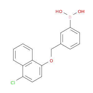 B-[3-[[(4-氯-1-萘基)氧基]苯基]硼酸