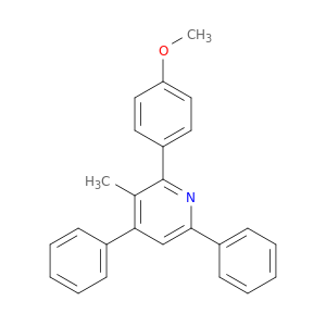 Pyridine, 2-(4-methoxyphenyl)-3-methyl-4,6-diphenyl-