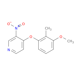 Pyridine, 4-(3-methoxy-2-methylphenoxy)-3-nitro-