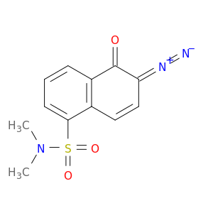1-Naphthalenesulfonamide, 6-diazo-5,6-dihydro-N,N-dimethyl-5-oxo-