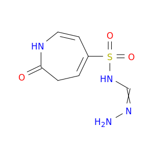 1H-Azepine-4-sulfonamide, N-(aminoiminomethyl)-6,7-dihydro-7-oxo-