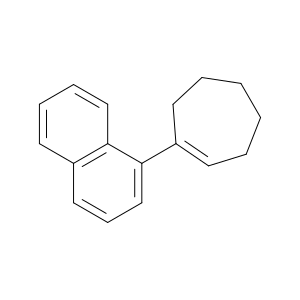 Naphthalene, 1-(1-cyclohepten-1-yl)-