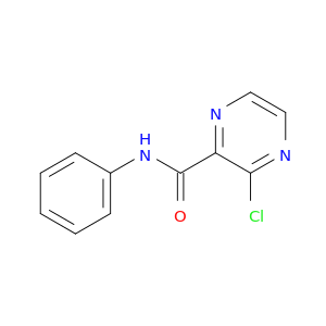 Pyrazinecarboxamide, 3-chloro-N-phenyl-