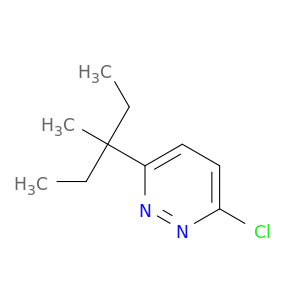 Pyridazine, 3-chloro-6-(1-ethyl-1-methylpropyl)-