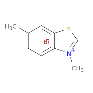 Benzothiazolium,3,6-dimethyl-, bromide (1:1)