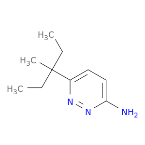 6-(3-Methylpentan-3-yl)pyridazin-3-amine