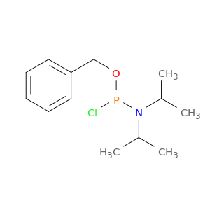 Phosphoramidochloridous acid, bis(1-methylethyl)-, phenylmethyl ester (9CI)
