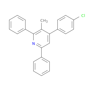 Pyridine, 4-(4-chlorophenyl)-3-methyl-2,6-diphenyl-