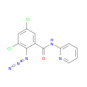 Benzamide, 2-azido-3,5-dichloro-N-2-pyridinyl-