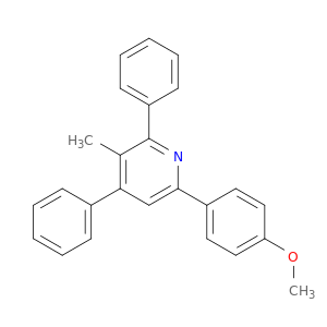 Pyridine, 6-(4-methoxyphenyl)-3-methyl-2,4-diphenyl-