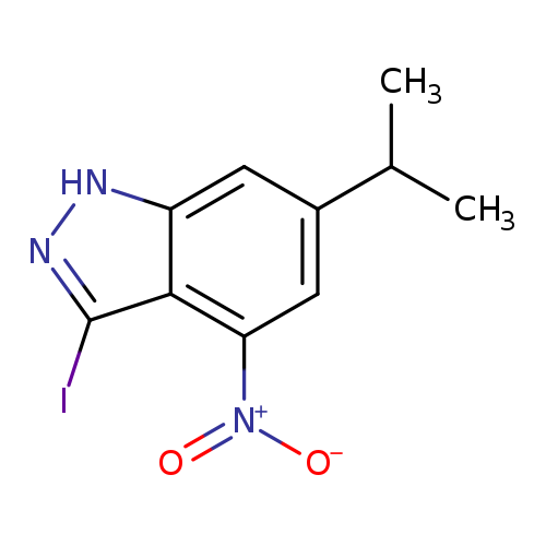 3-Iodo-6-(1-甲基乙基)-4-硝基-1H-吲唑