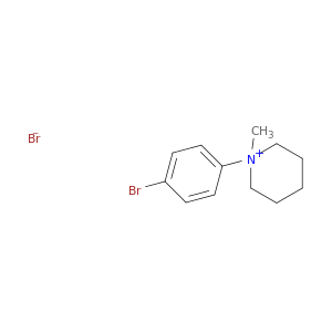 Piperidinium, 1-(4-bromophenyl)-1-methyl-, bromide