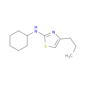 2-Thiazolamine, N-cyclohexyl-4-propyl-