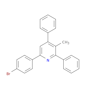 Pyridine, 6-(4-bromophenyl)-3-methyl-2,4-diphenyl-