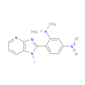 Benzenamine, 2-(1H-imidazo[4,5-b]pyridin-2-yl)-N,N-dimethyl-5-nitro-