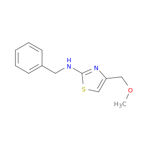 2-Thiazolamine, 4-(methoxymethyl)-N-(phenylmethyl)-