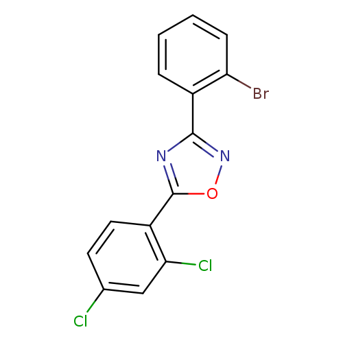 3-(2-溴苯基);-5-(2,4-二氯苯基);-1,2,4-噁二唑
