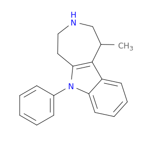 Azepino[4,5-b]indole, 1,2,3,4,5,6-hexahydro-1-methyl-6-phenyl-