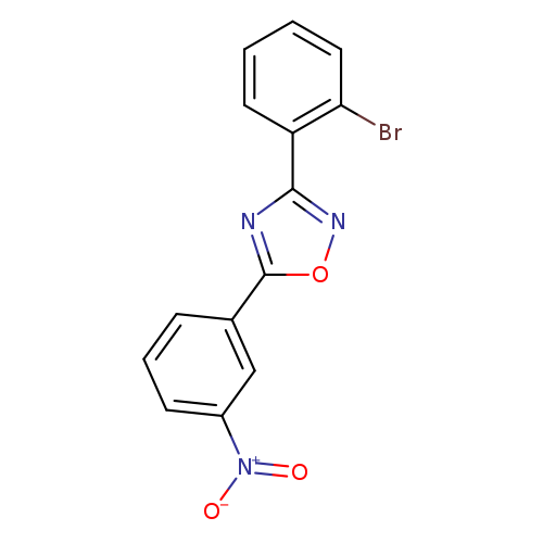 3-(2-Bromophenyl)-5-(3-nitrophenyl)-1,2,4-oxadiazole