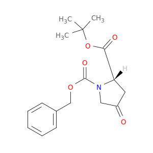 1-Benzyl 2-(tert-butyl) (S)-4-oxopyrrolidine-1,2-dicarboxylate