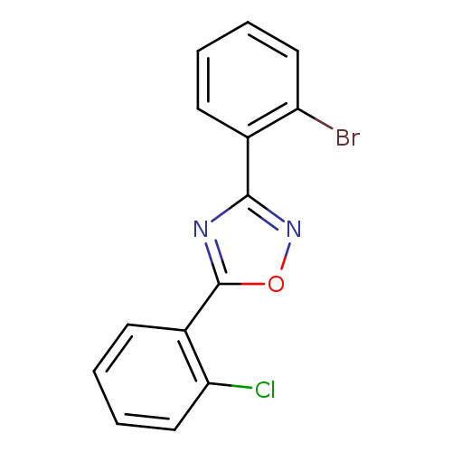 3-(2-溴苯基);-5-(2-氯苯基);-1,2,4-噁二唑