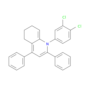 Quinoline, 1-(3,4-dichlorophenyl)-1,5,6,7-tetrahydro-2,4-diphenyl-