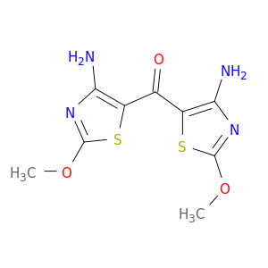 Methanone, bis(4-amino-2-methoxy-5-thiazolyl)-