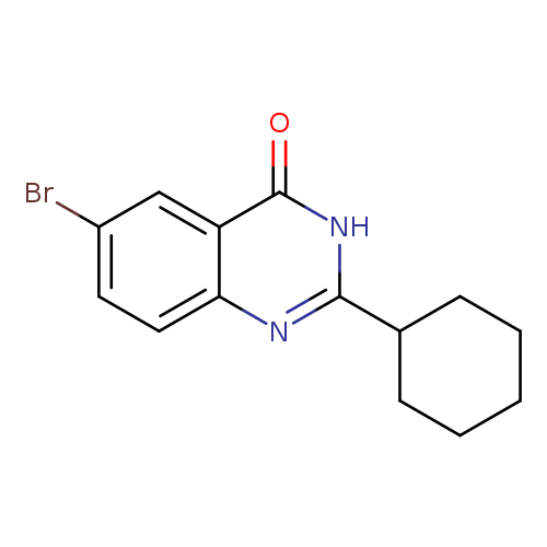 6-Bromo-2-cyclohexylquinazolin-4(3H)-one