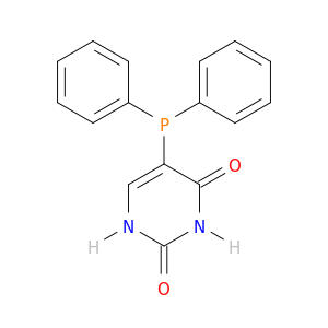 2,4(1H,3H)-Pyrimidinedione, 5-(diphenylphosphino)-